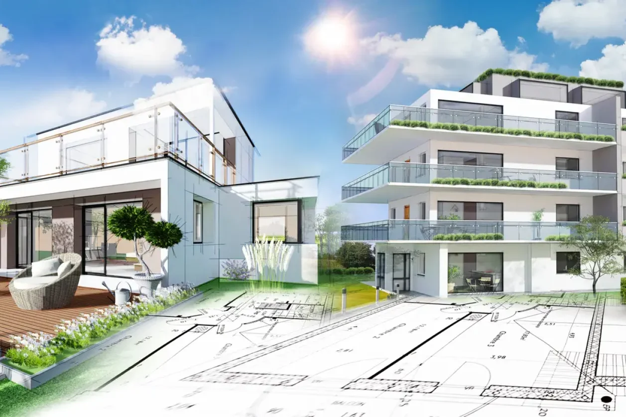 Modern house design work